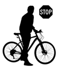 cyclist stopped120